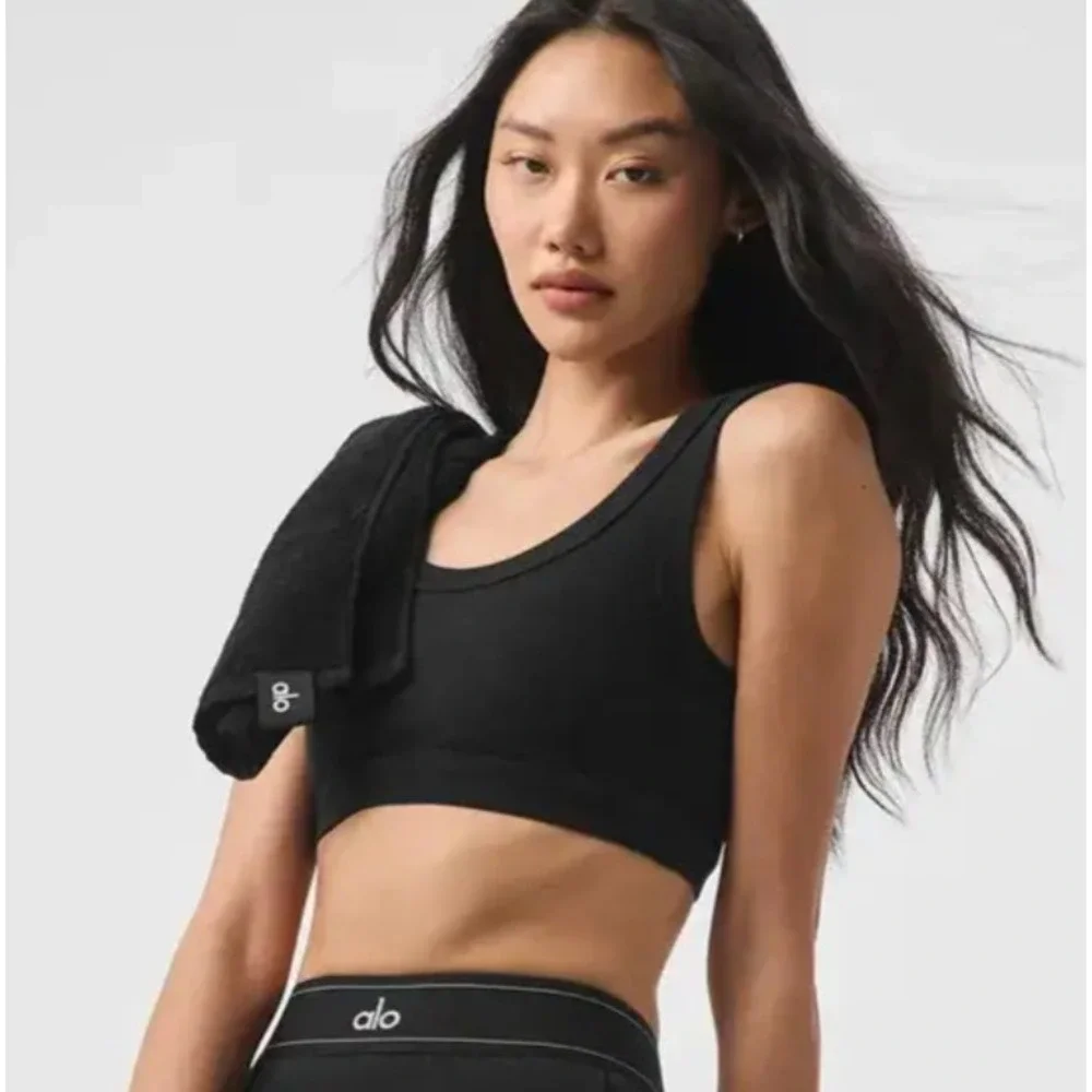 Alo Yoga Wellness Bra - Size Small - Black